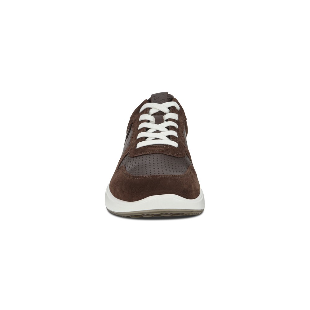 Tenis Hombre - ECCO Soft 7 Runner Perforateds - Marrom - OWR792583